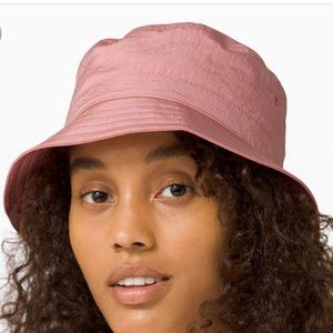 Lululemon On My Level Bucket Hat Pink Pastel Like New S/M